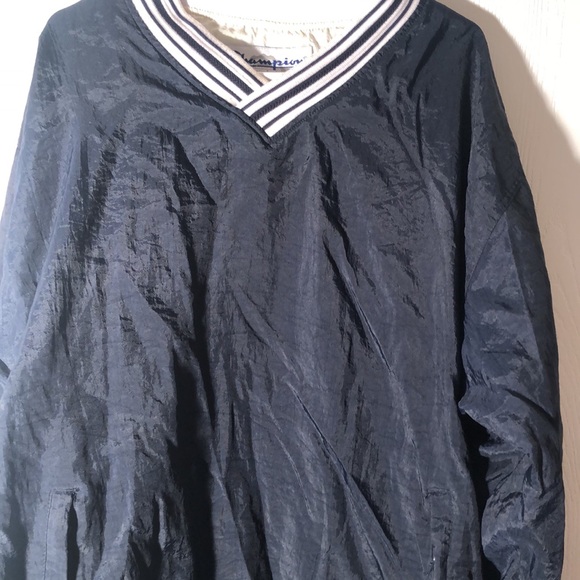 Champion Y2k men’s drawstring nylon pullover jacket - Picture 3 of 15